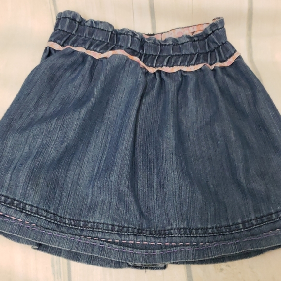 Pumpkin patch denim skirt 12-18 months - Picture 2 of 6